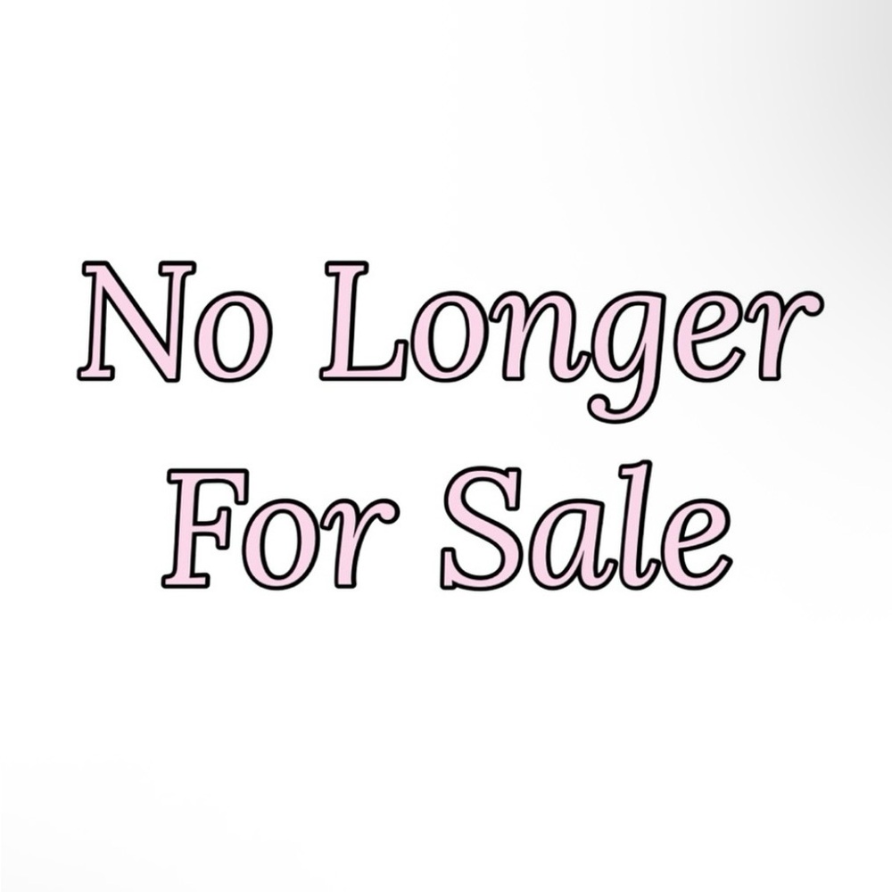 Item no longer for sale